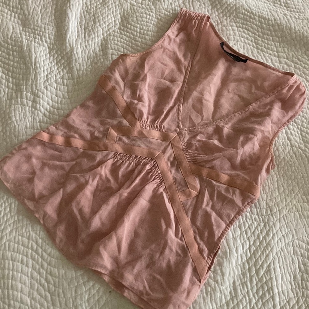 Light pink tank top